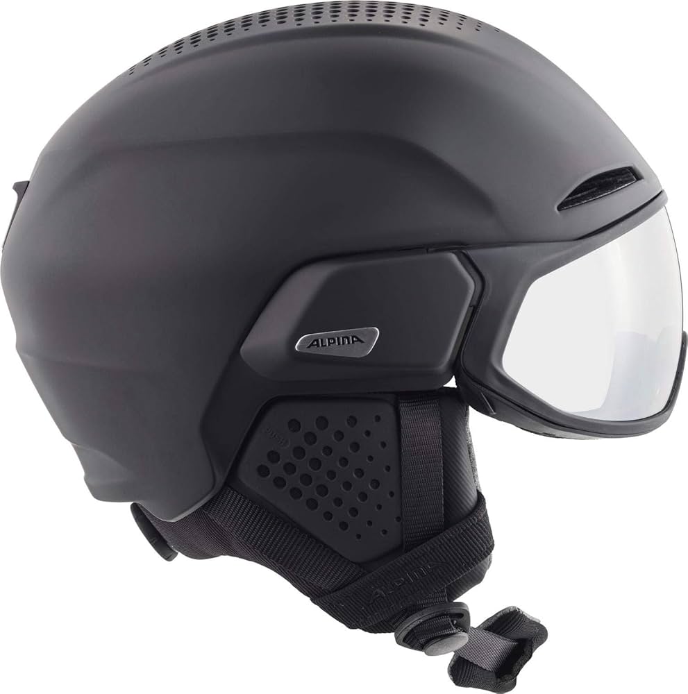 ALPINA ブラック ヘルメット バイザー付き Amazon | ALPINA(アルピナ) バイザー付き自転車ヘルメット 街